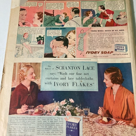 1937 Vintage Ladies' Home Journal Cover magazine - Picture 3 of 6